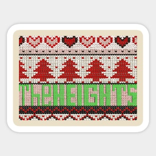 Washington heights Ugly christmas sweater Sticker